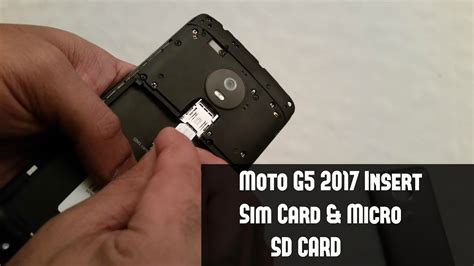 moto g5 sd card